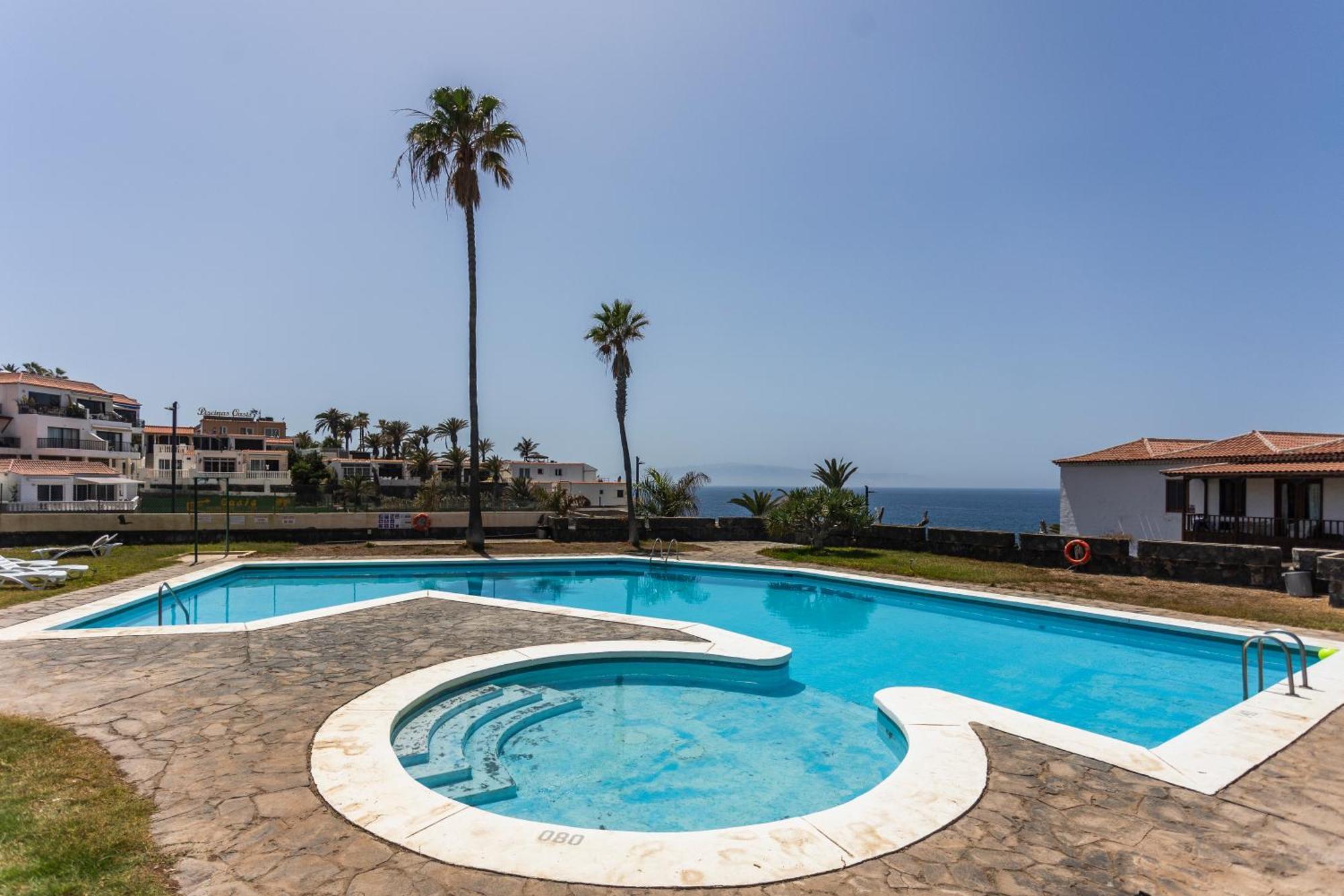 Ocean Panorama - 3 Ac Bedrooms, Private Garage, New Pool, 2 Bathrooms, Tv Channels Acantilado de los Gigantes Exterior foto